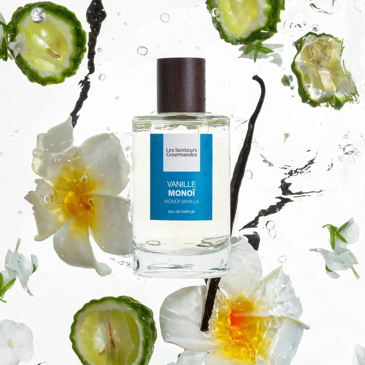 Monoï vanilla eau de parfum 90% natural made in France — Les Senteurs Gourmandes