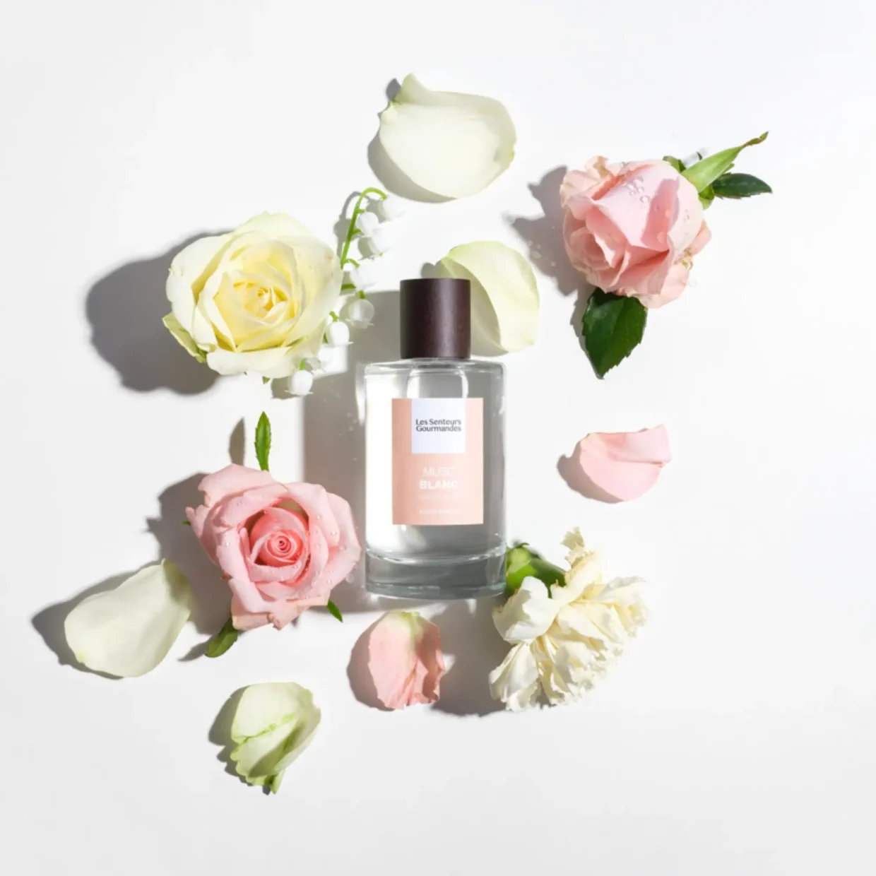 Eau de parfum musc blanc femme — senteur florale et gourmande Les Senteurs Gourmandes