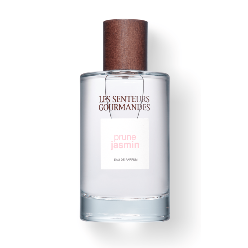 Découvrez Prune Jasmin : une ouverture fraîche cassis et amande, avec un cœur floral sucré et des notes de fond envoûtantes de vanille et musc.