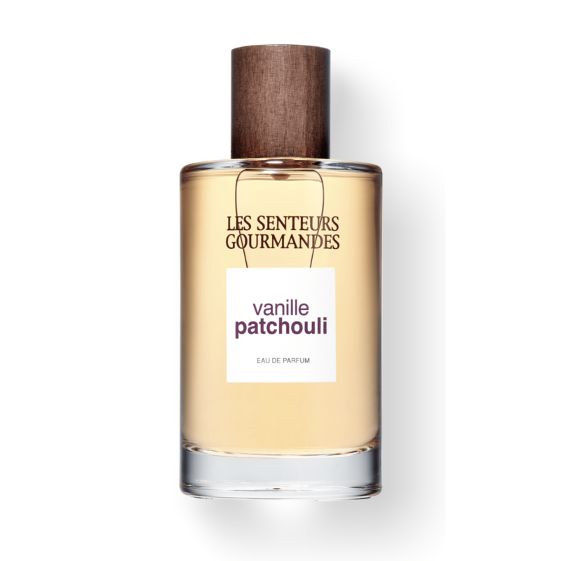 Découvrez Vanille Patchouli : orange et bergamote pour une fraîcheur éclatante, cœur de miel et anis pour une douceur épicée, base boisée de santal et musc.