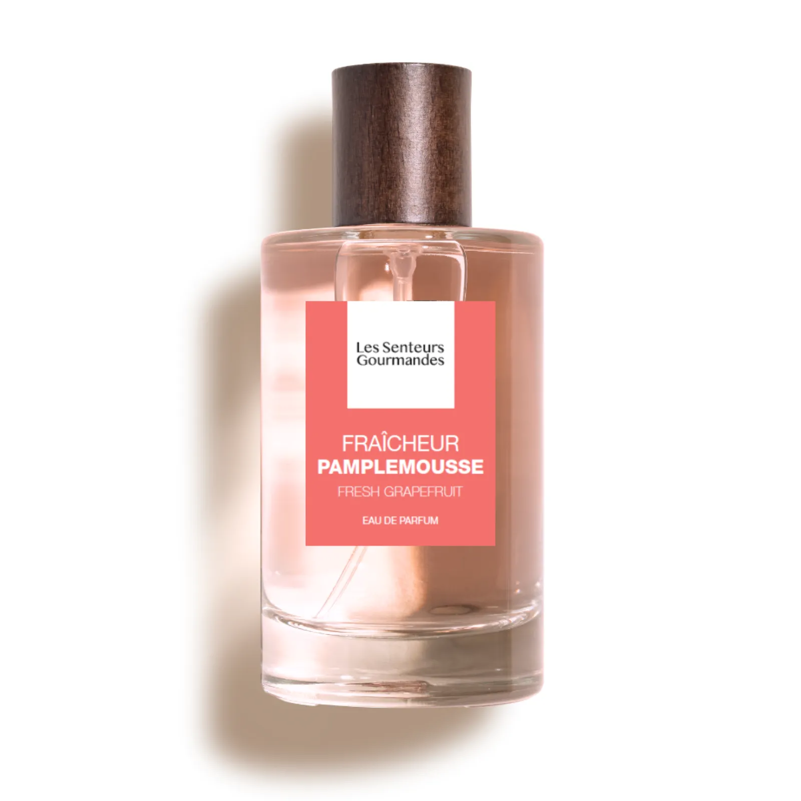 Commandez l'Eau de Parfum Fraîcheur Pamplemousse 100 ml & 15 ml Les Senteurs Gourmandes, fabriquée en France. Paiement sécurisé et livraison offerte dès 40€.