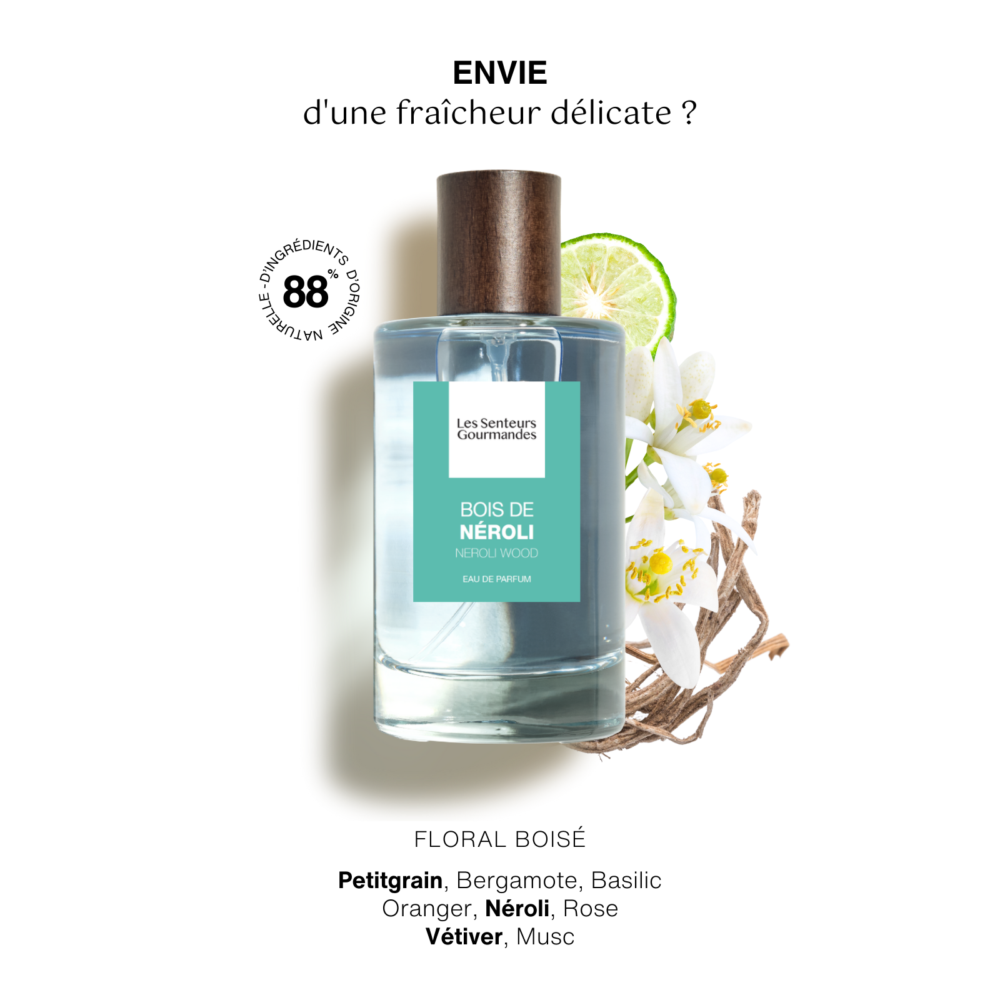 Coffret Bois de Néroli 2025. Eau de parfum 100ml & Savons