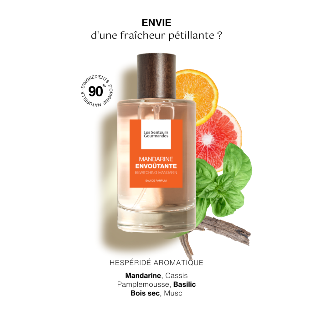 Coffret fête des mères 2025, Coffret Mandarine Envoûtante et savon
