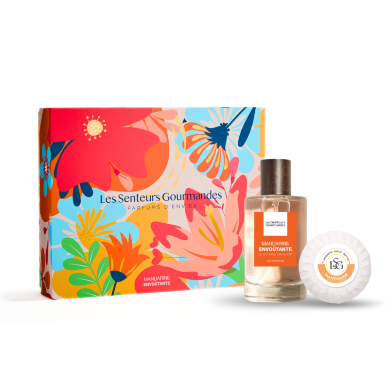 Coffret fête des mères 2025, Coffret Mandarine Envoûtante et savon